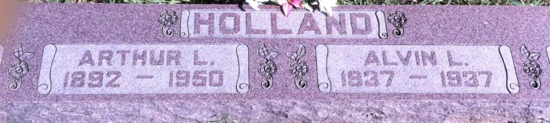 Holland Arthur and Alvin
